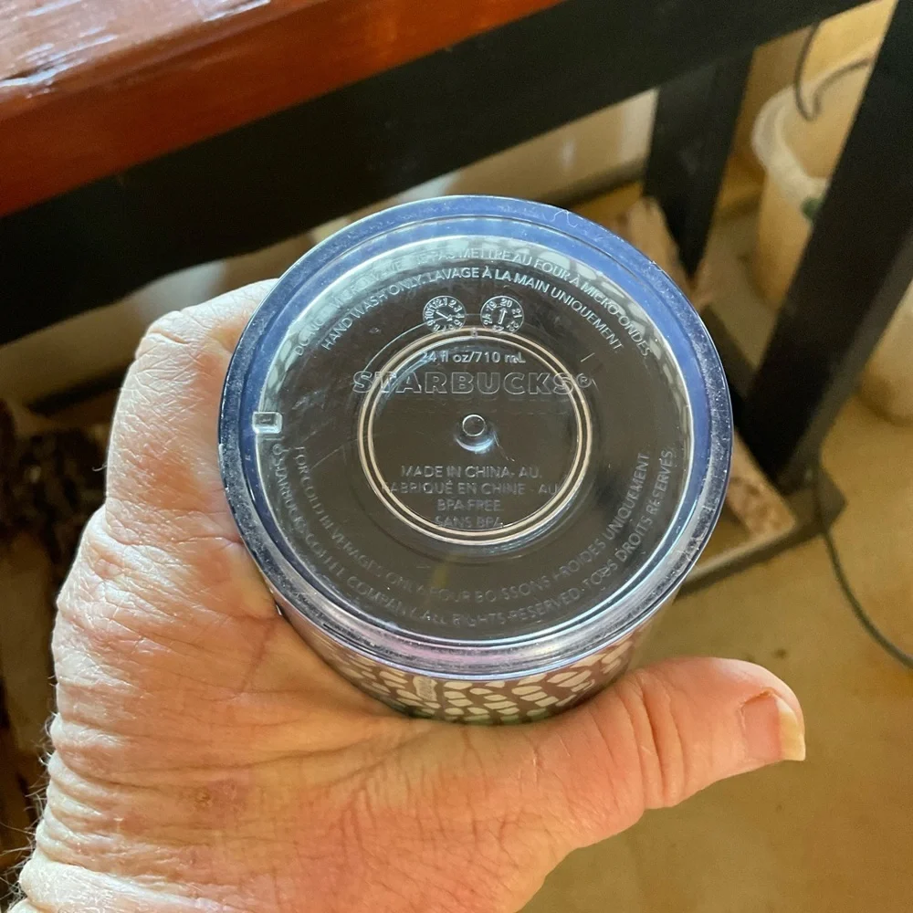 Starbucks 2020 skull Halloween 24oz Tumbler. No straw.